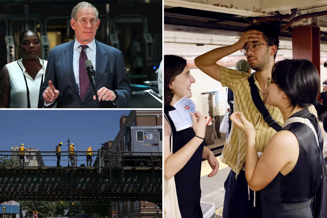 NYC subways melt down, stranding sweaty straphangers with delays amid 100-degree heat wave