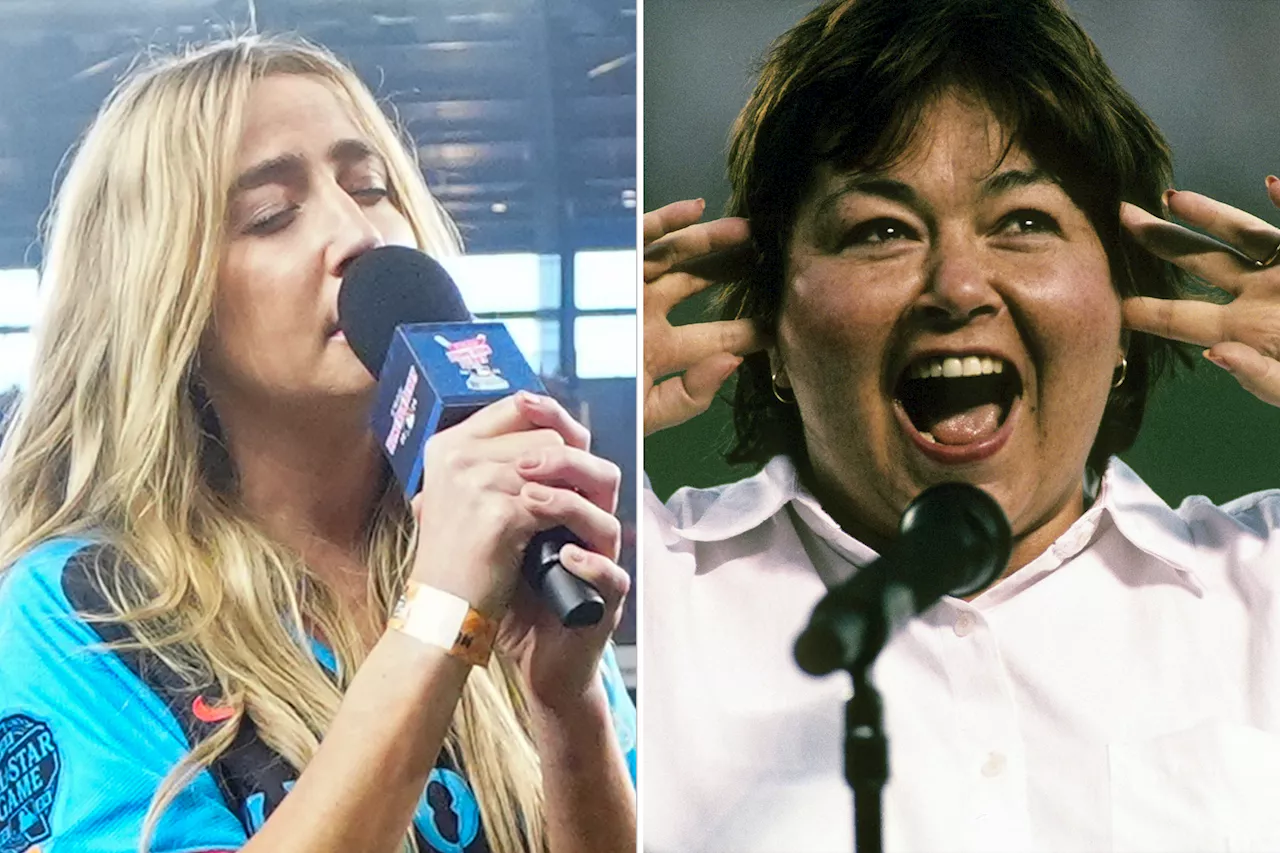 Roseanne Barr defends Ingrid Andress years after her own disastrous national anthem performance