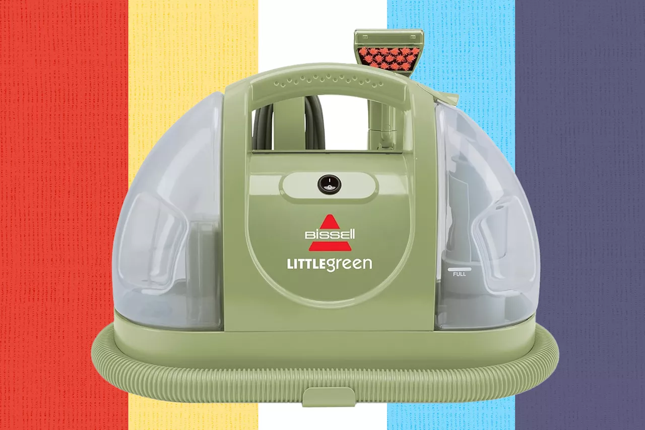 The viral Bissell Little Green carpet cleaner is discounted to Black Friday pricing