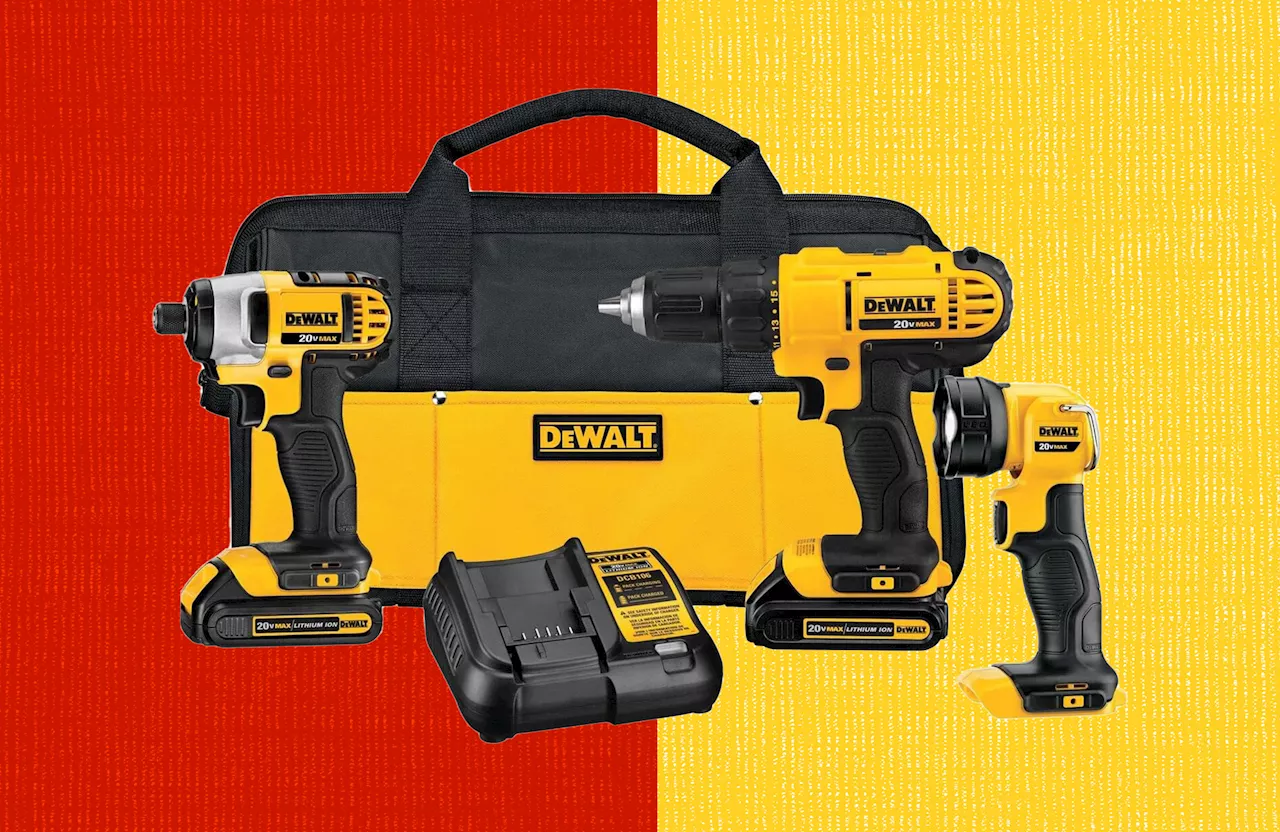 Three tools, one great price: this DeWalt Drill Combo Kit is 45% off for Prime Day