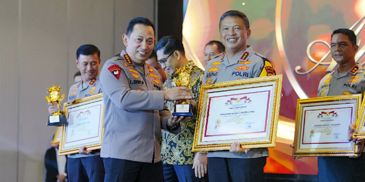 Jadi Polda Terbaik di Indonesia, Polda Sumut Raih Kompolnas Awards 2024