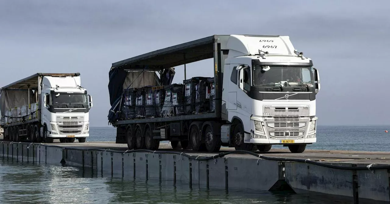 Nahostkonflikt Liveblog: USA schließen provisorischen Hafen vor Gaza-Küste