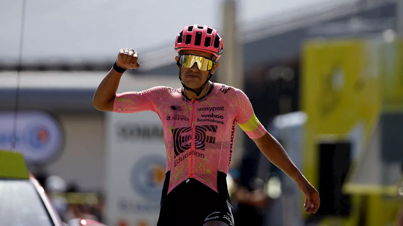 Richard Carapaz agranda su palmarés con su primera victoria en el Tour de Francia