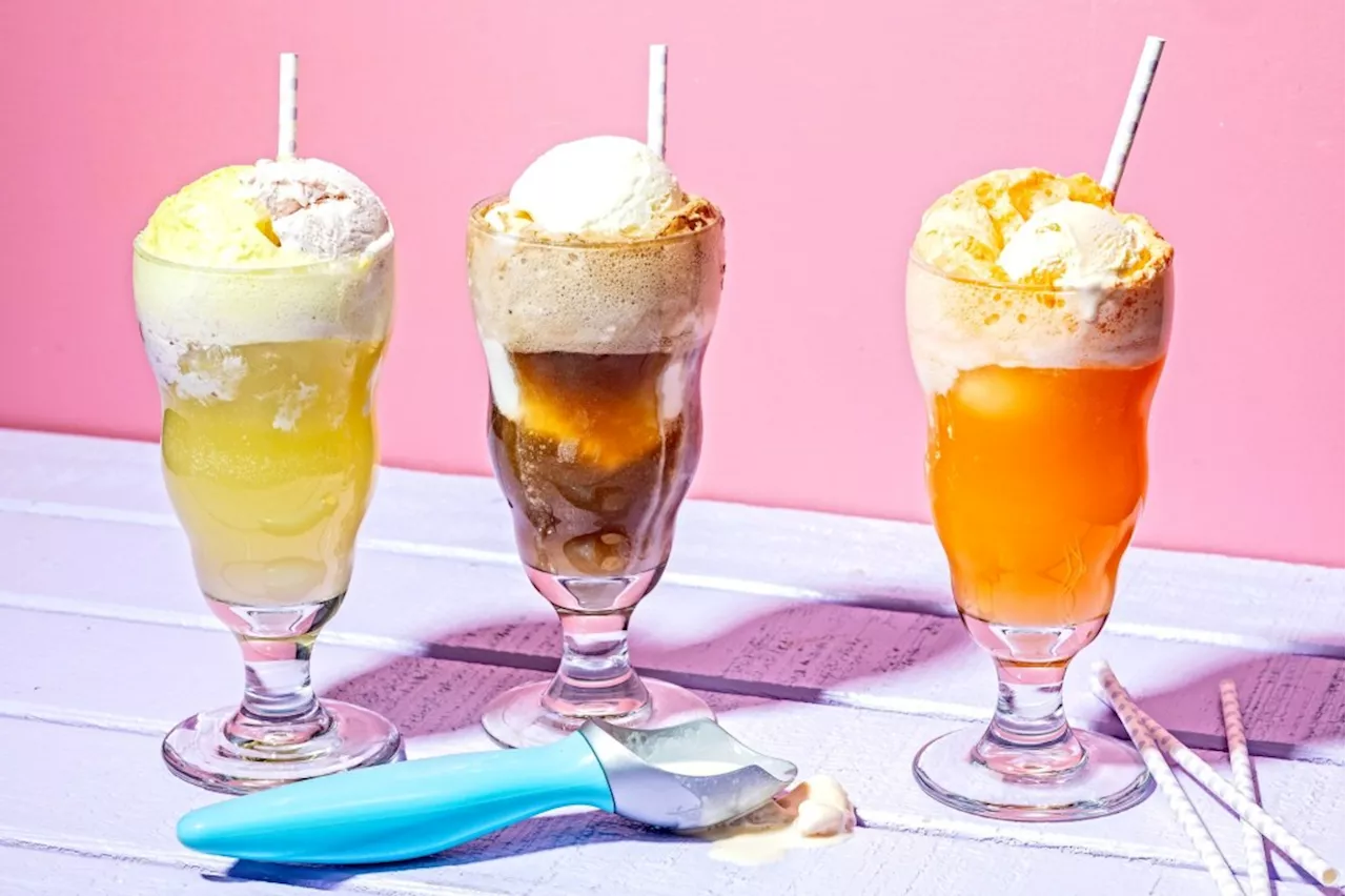 When it’s too darn hot, ice cream floats make it bearable