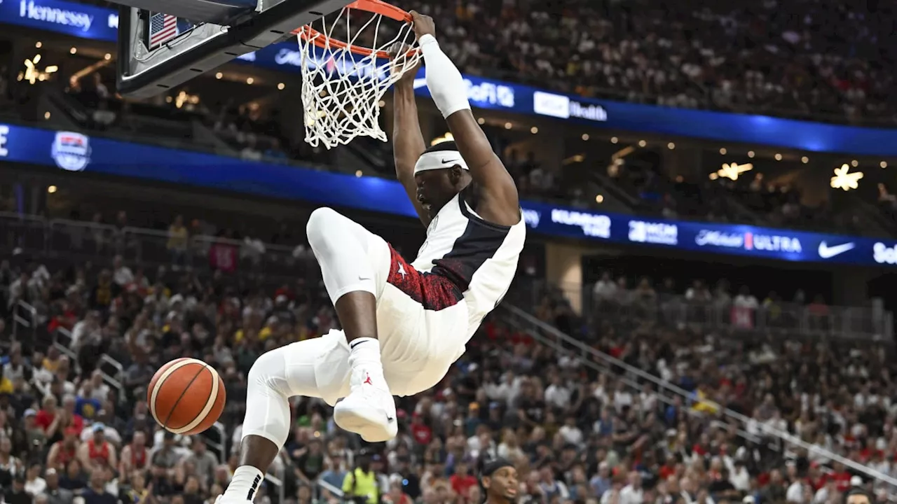 Team USA vs. Serbia: Miami Heat's Bam Adebayo Shines, Praised By LeBron James