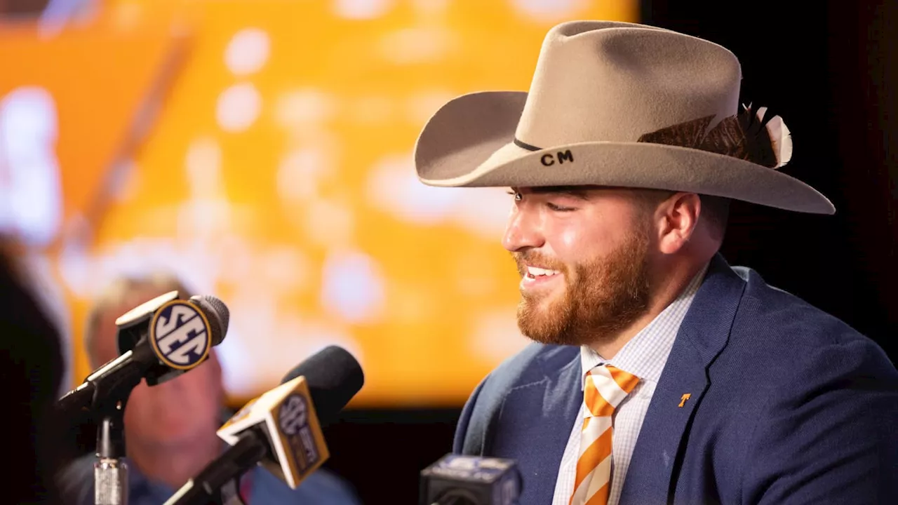 Tennessee's Cooper Mays Establishes Who the Real 'UT' is at SEC Media Days