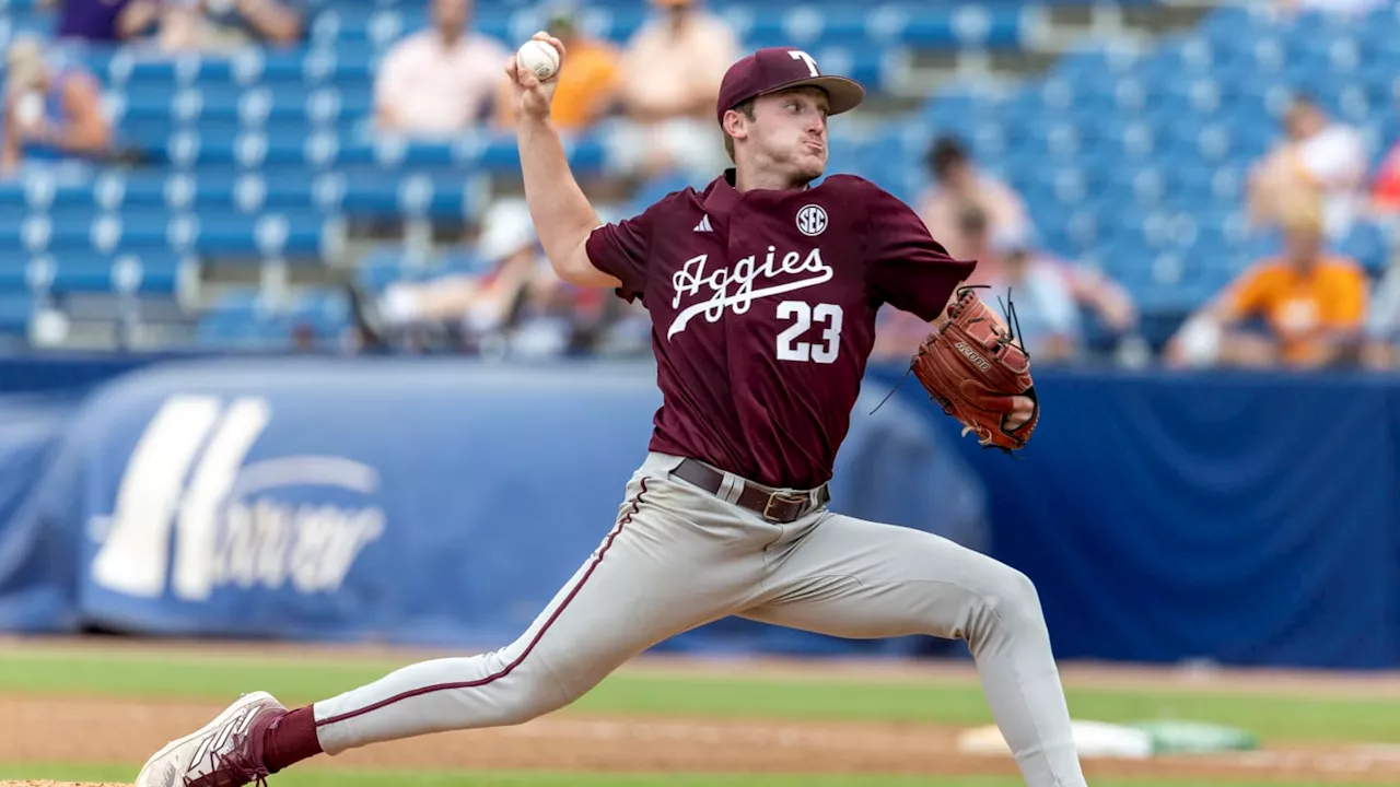 Texas A&M RHP Tanner Jones Selected By Kansas City Royals In 6th Round Of MLB Draft