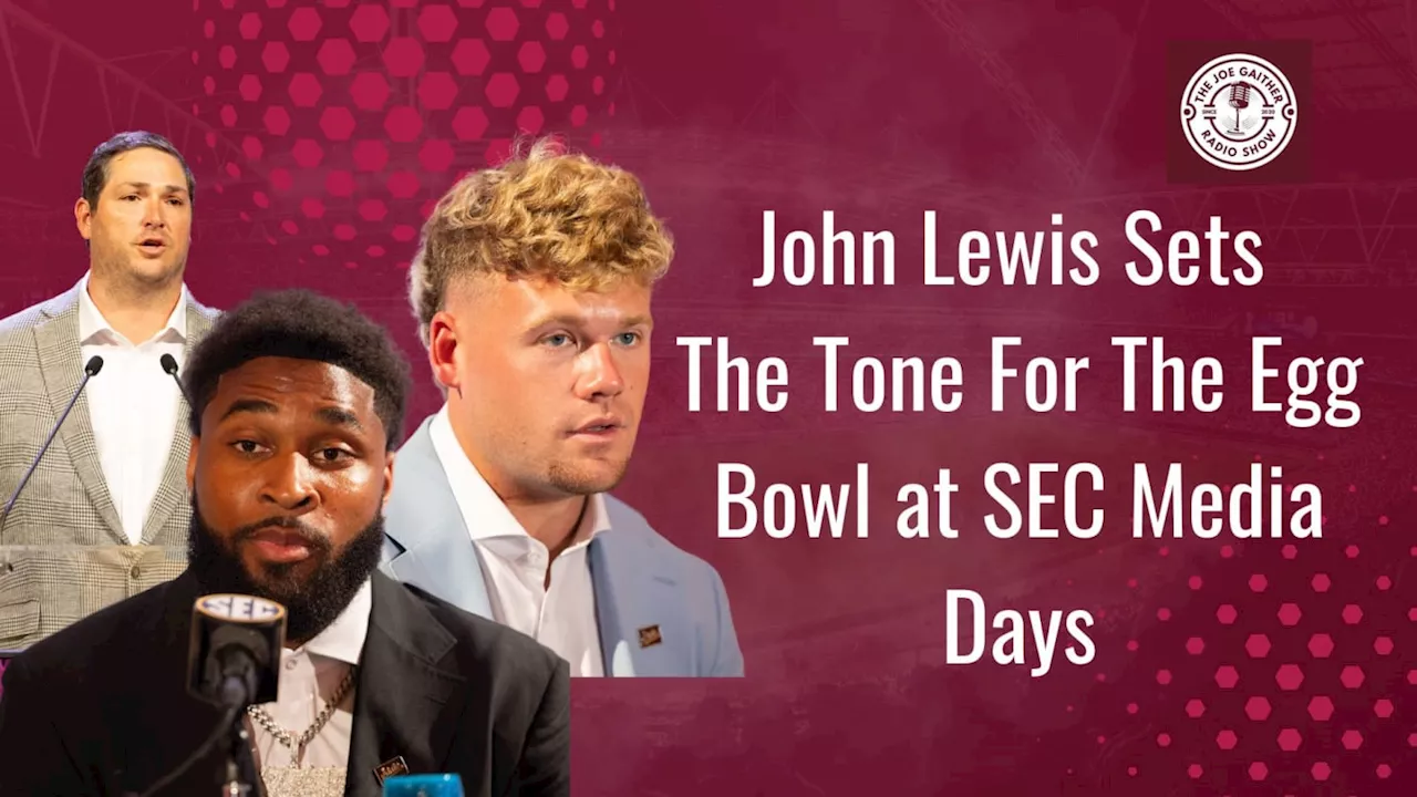 What We Heard From Mississippi State at SEC Media Days on The Joe Gaither Show