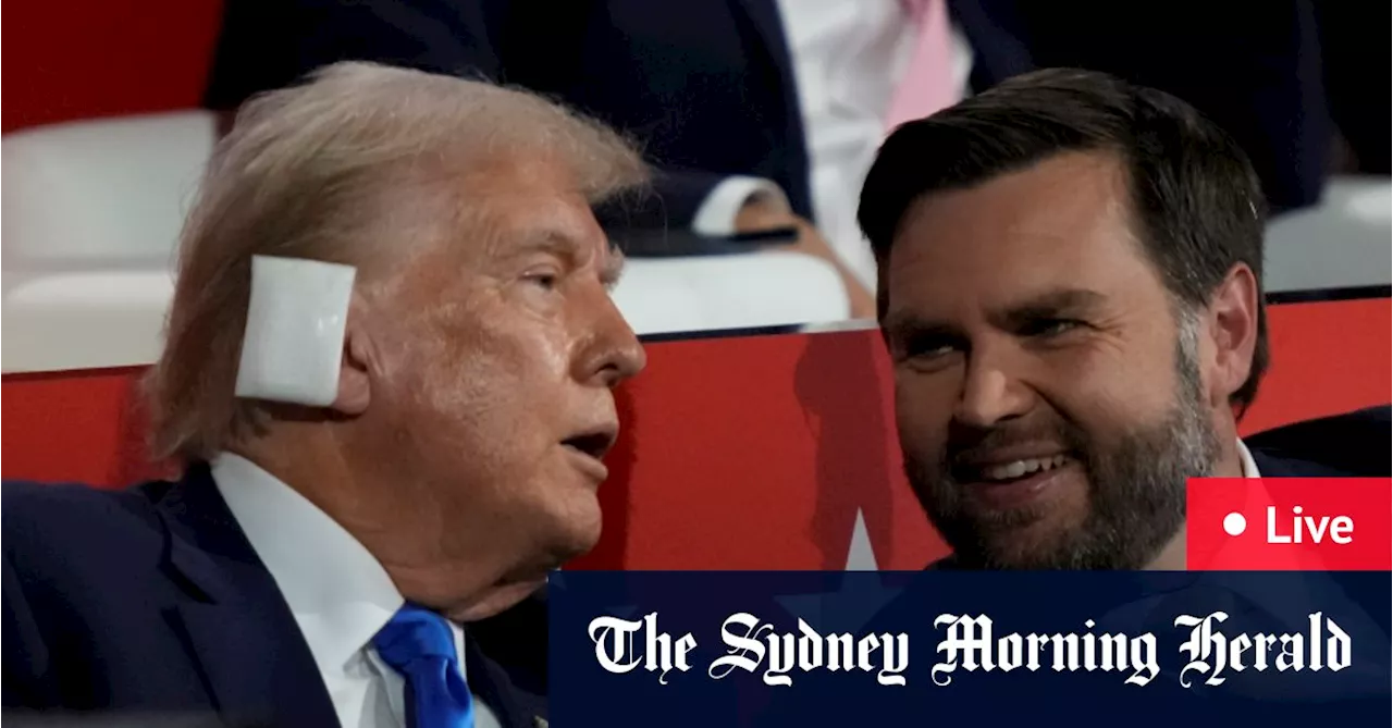 Republican National Convention 2024 LIVE updates: Donald Trump’s running mate J.D. Vance to speak