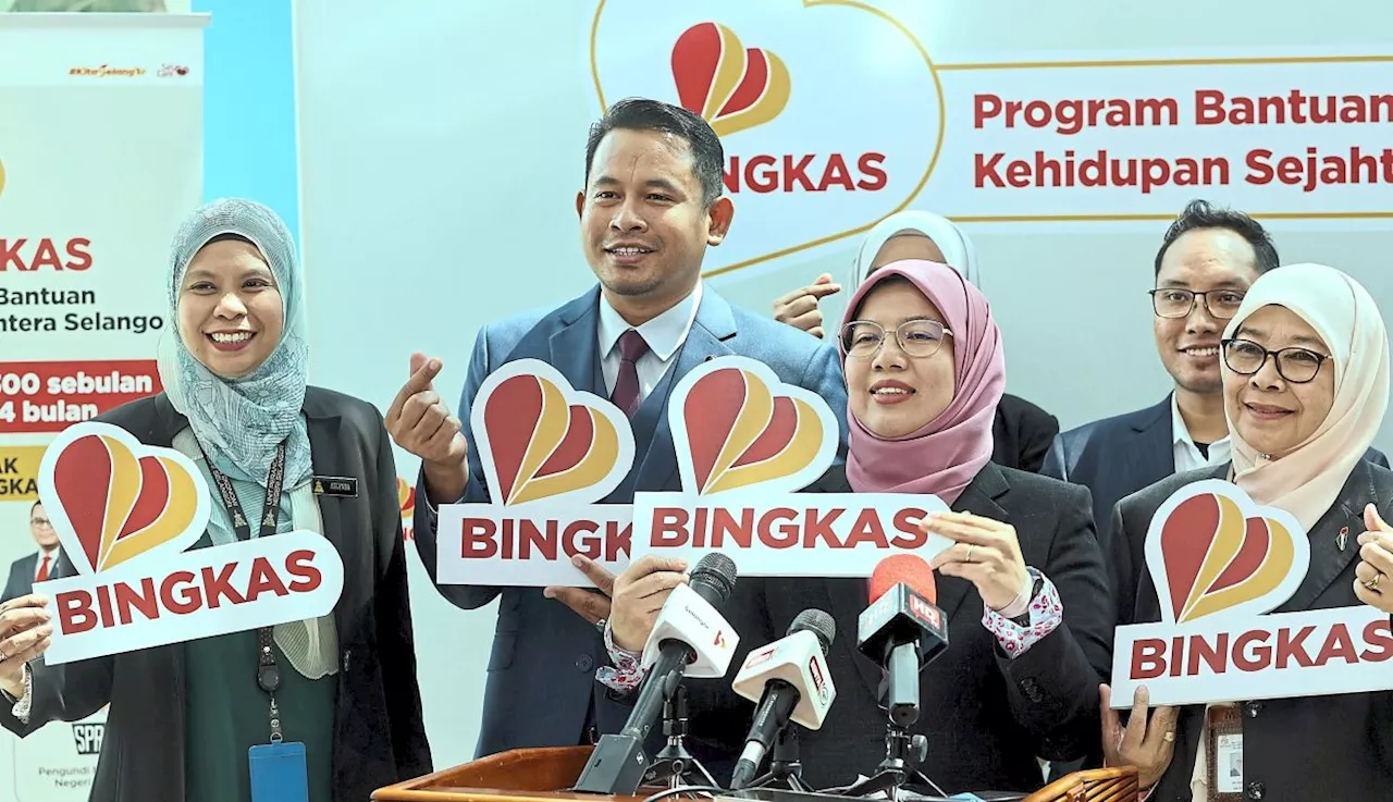 Households earning below RM5,000 can apply for aid