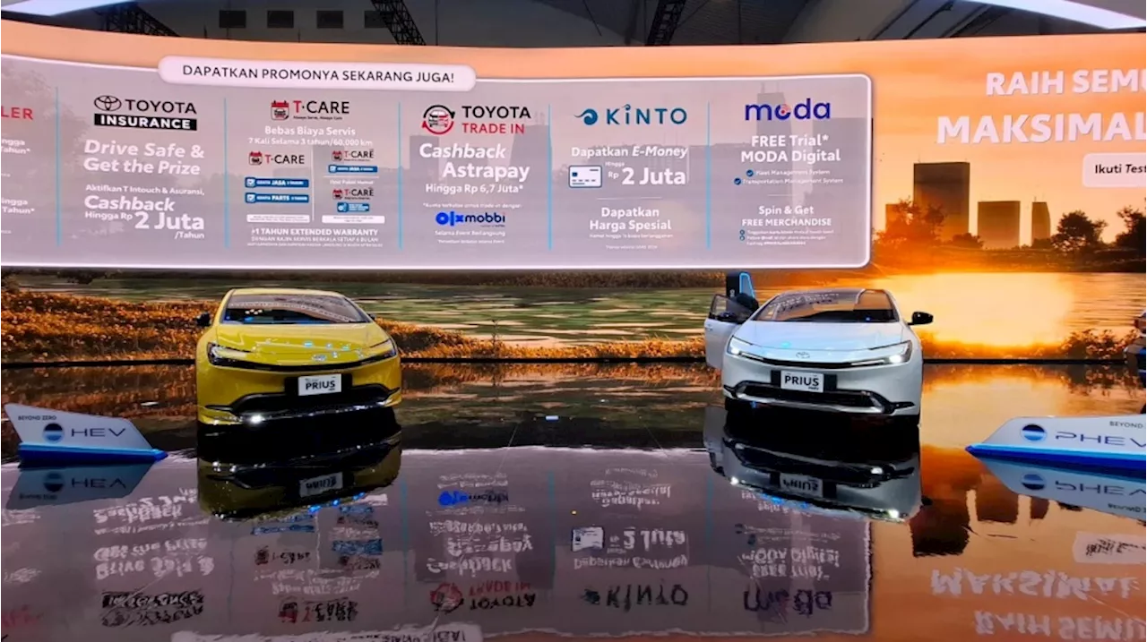 Toyota Pamerkan Jajaran Produk Elektrifikasi di GIIAS 2024