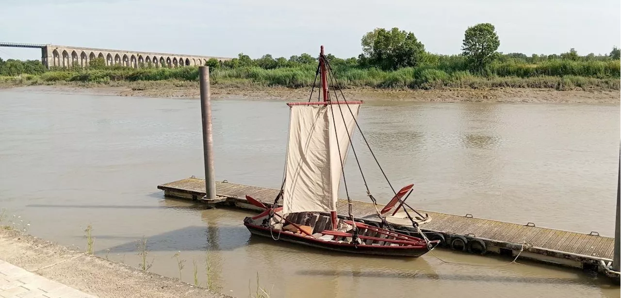 Charente-Maritime : la barque mérovingienne prête pour les essais de navigation