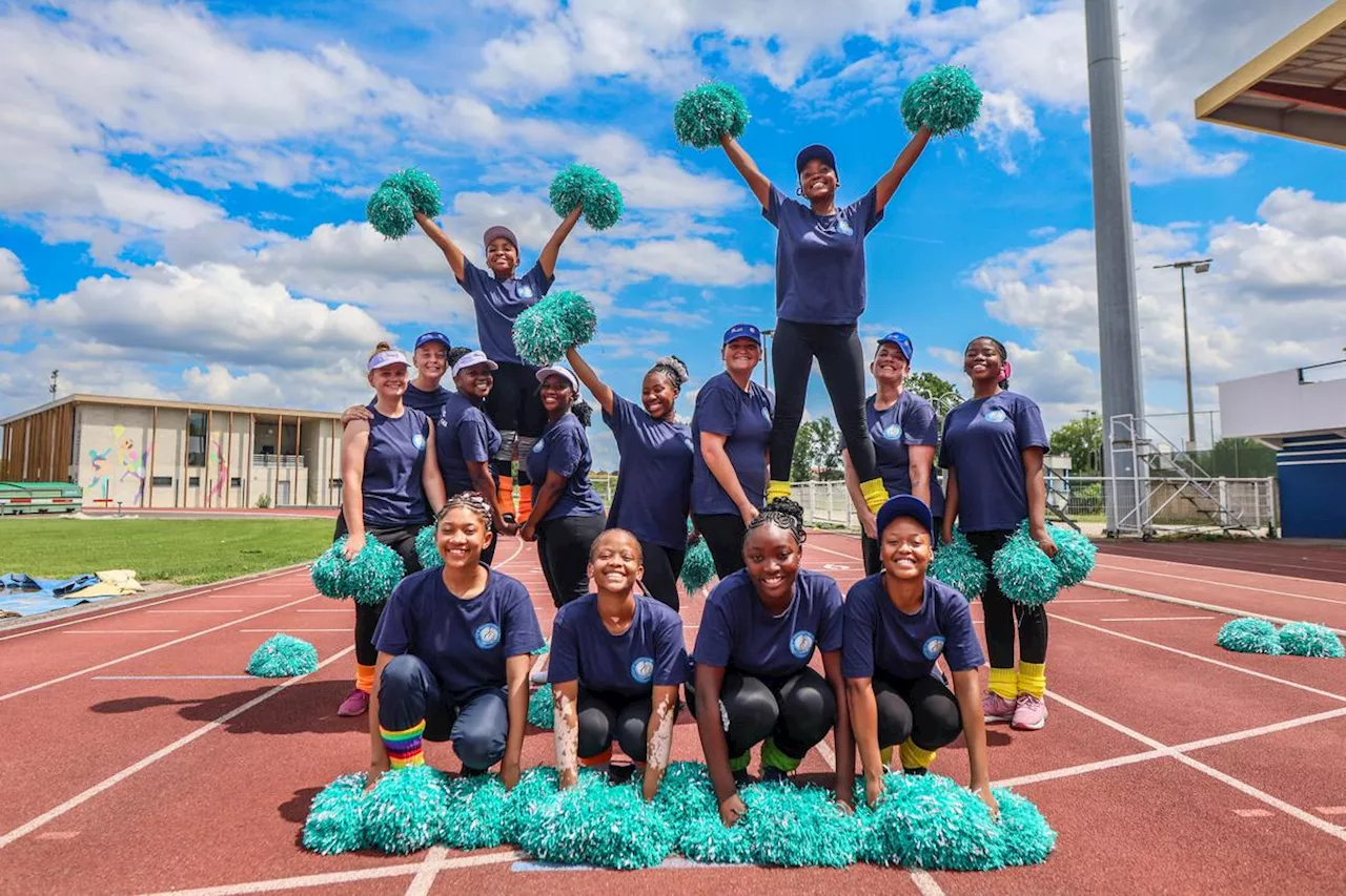 L’équipe sud-africaine de majorettes vient défendre ses couleurs à Boé