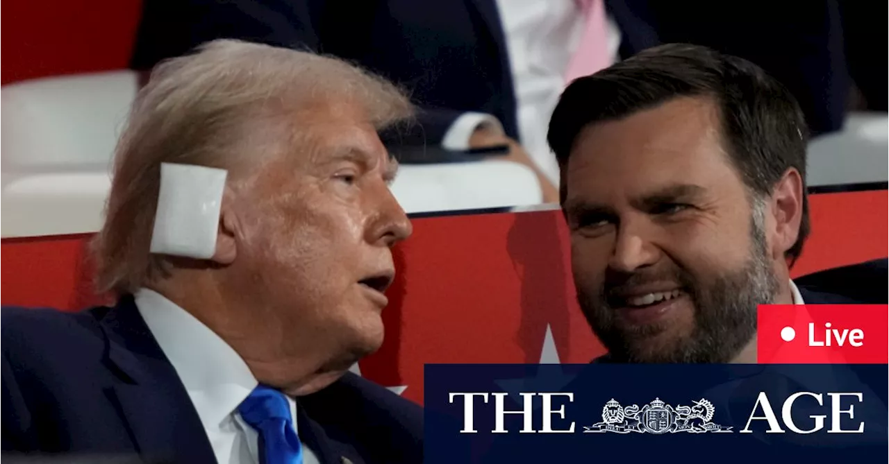 Republican National Convention 2024 LIVE updates: Donald Trump’s running mate J.D. Vance to speak