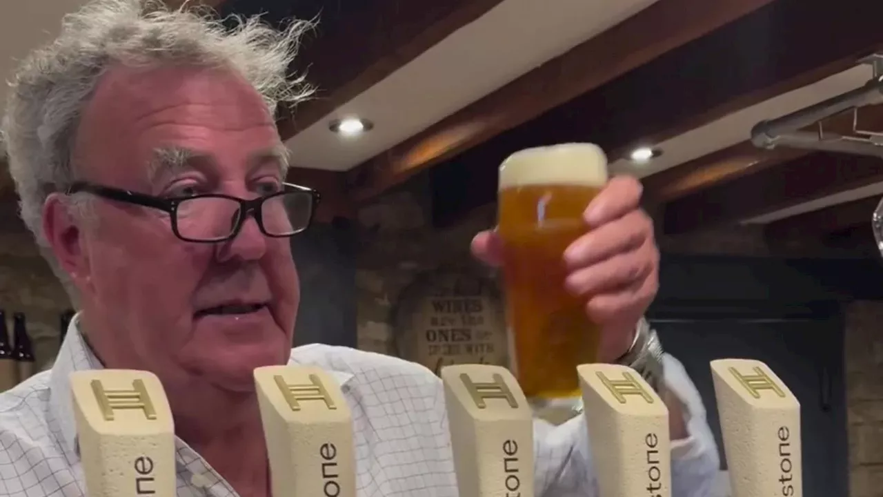 Price of a pint at Jeremy Clarkson’s new £1m pub revealed after star opens new boozer early...