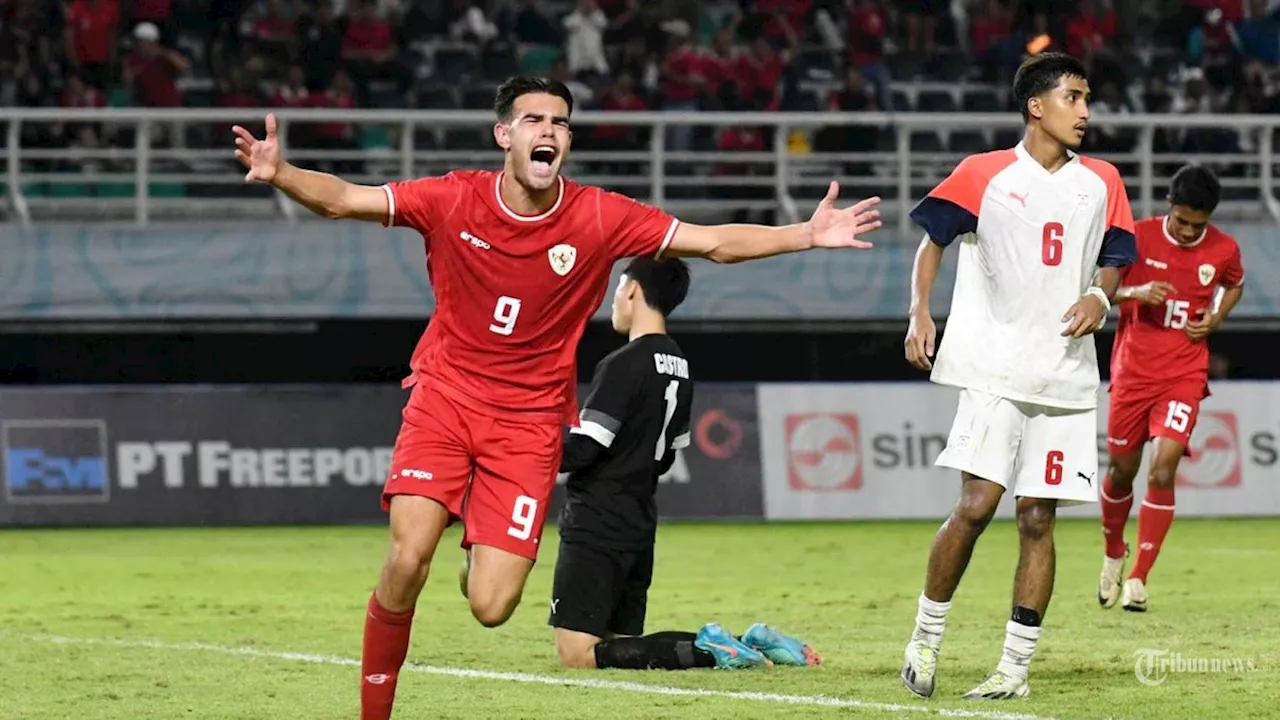 Jens Raven Emosional Cetak Gol Debut di Timnas U19 Indonesia, Indra Sjafri Tak Puas: Dia Janji 2 Gol