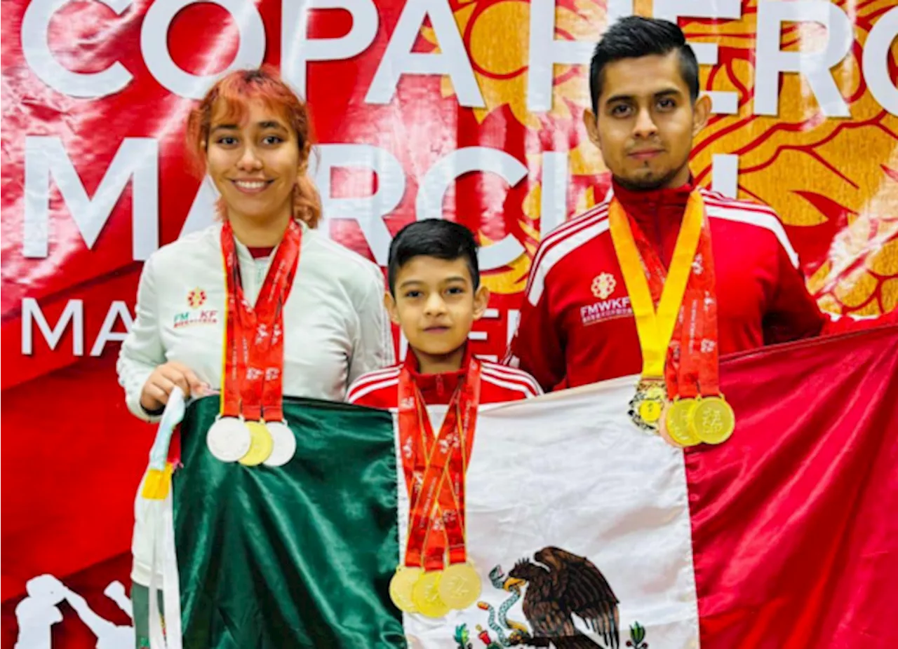 Brillante participación de coahuilenses en el World Cup 2024 de Wushu-Kung Fu