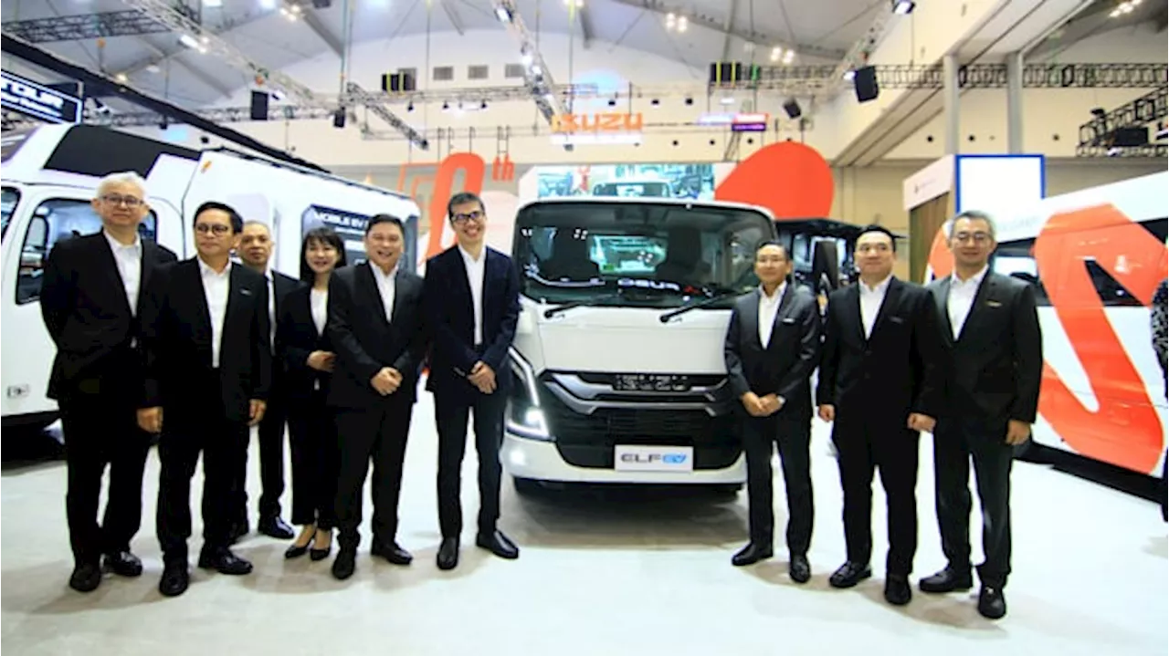 Isuzu ELF EV Melantai di GIIAS 2024