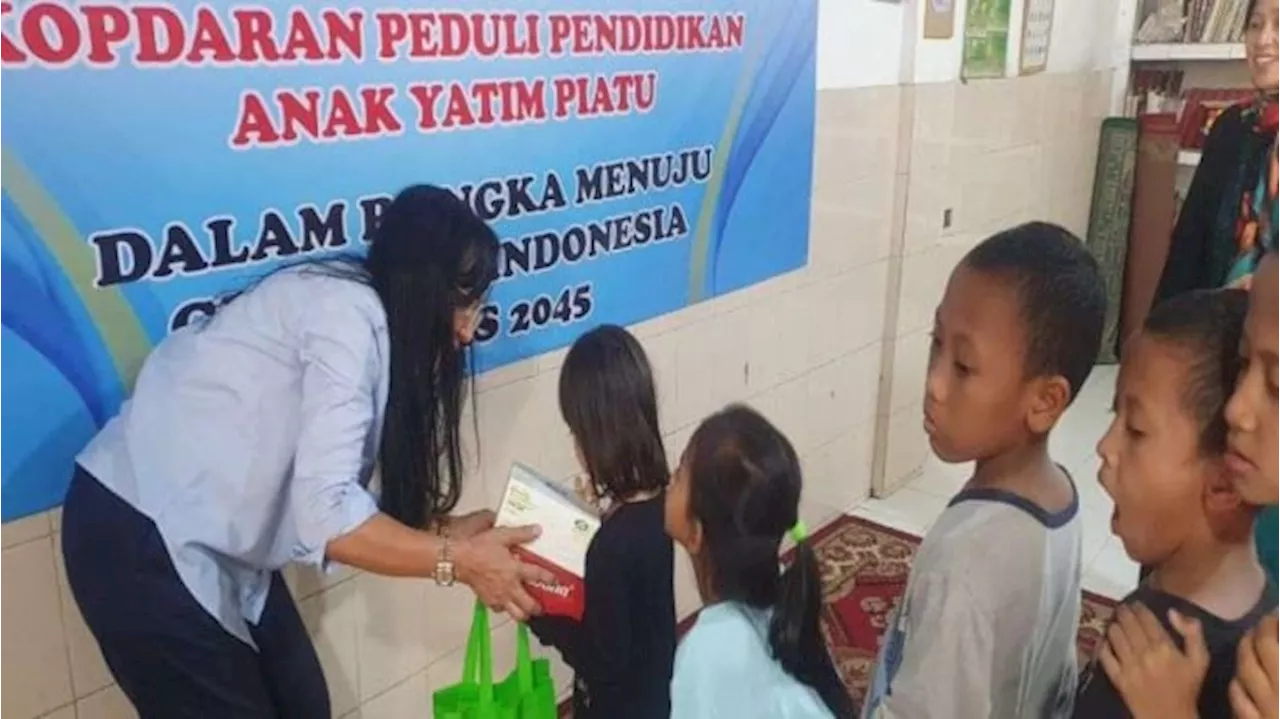 Kawal Program Prabowo-Gibran, Relawan Bagikan Makanan Bergizi Gratis ke Panti Asuhan