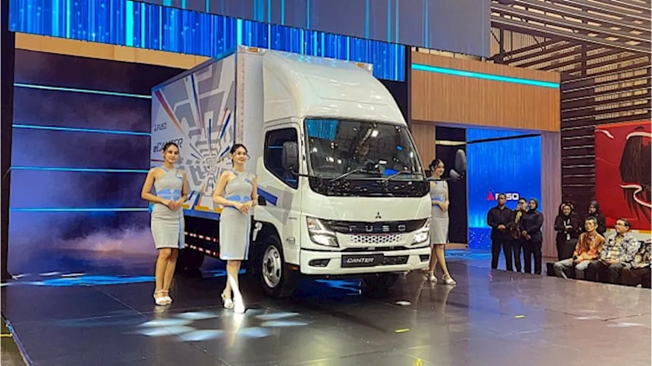 Truk Listrik Fuso eCanter Resmi Dijual di Indonesia, Pakai Gardan Canggih