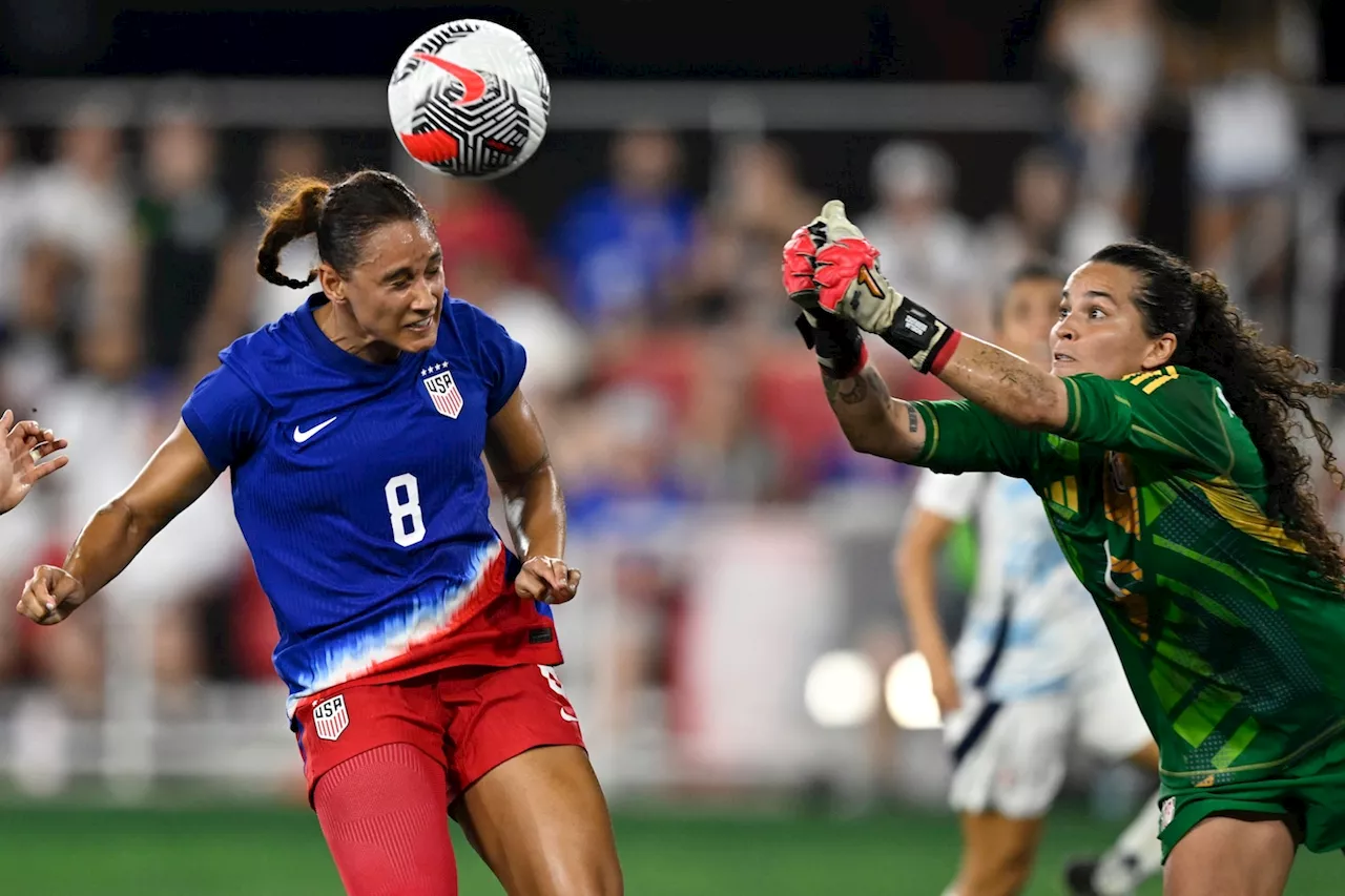 USWNT’s Olympic send-off match is full of chances, bereft of goals