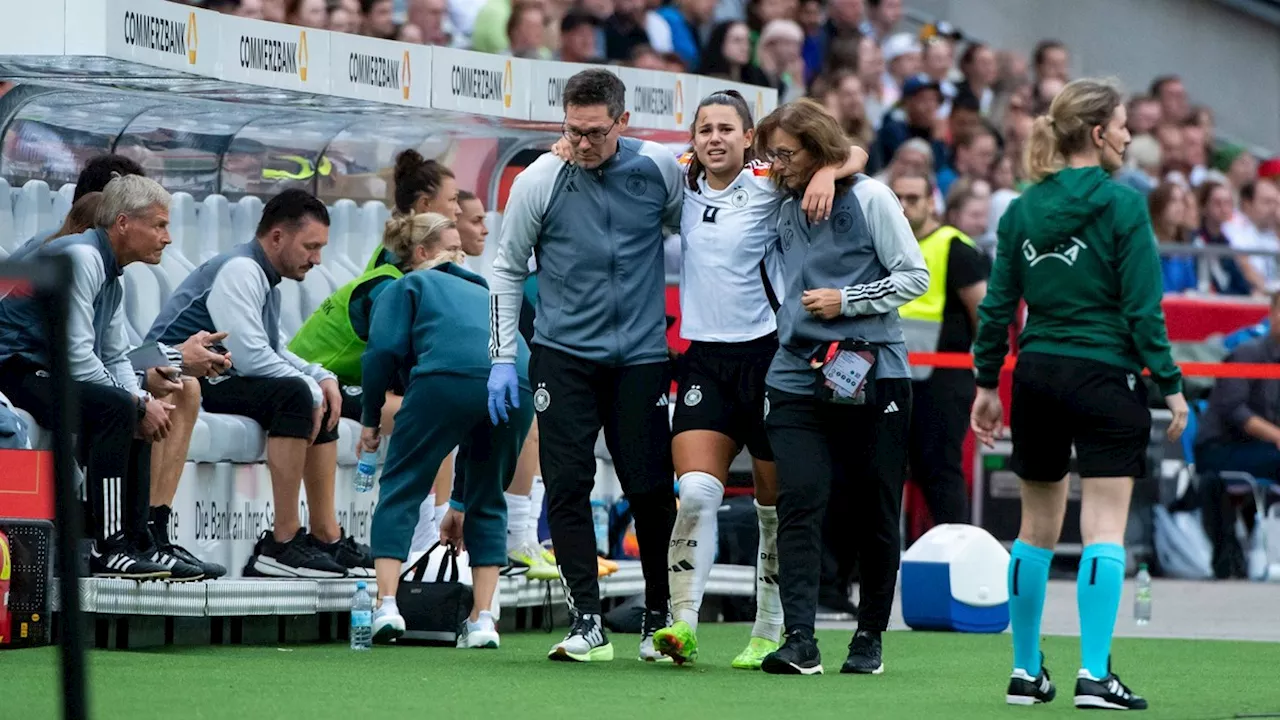 DFB-Frauen: Drama um Lena Oberdorf – DFB-Star erleidet Kreuzbandriss