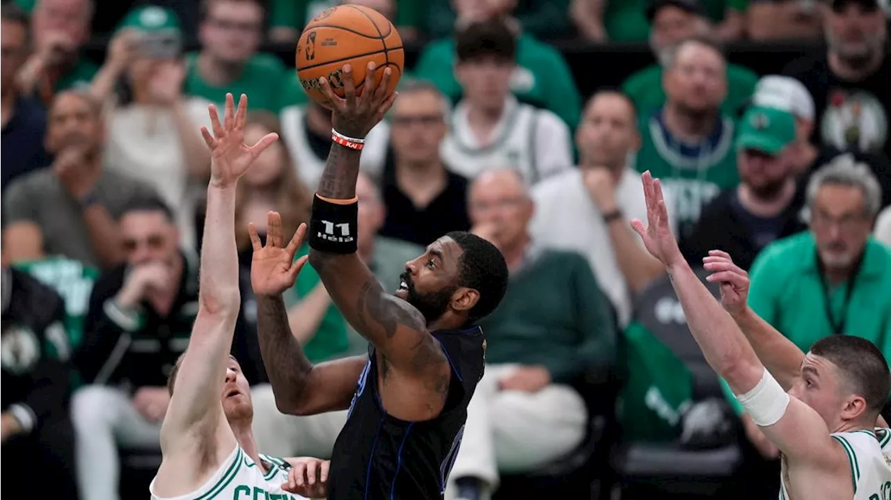 Mavericks star Kyrie Irving breaks left hand in offseason workout, has surgery