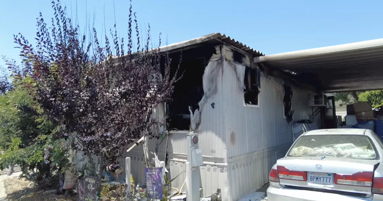 Santee mobile-home fire seriously injures resident, pet cat killed