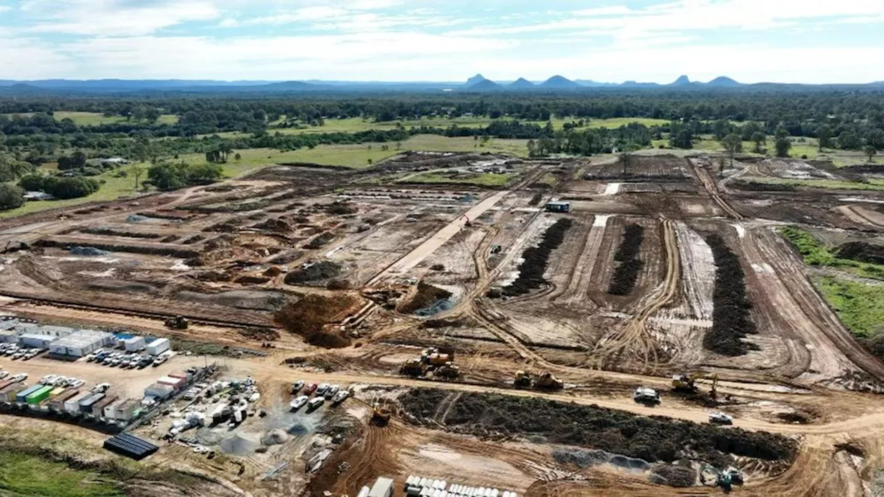 Residents set to start moving into new Queensland city Waraba, west of Caboolture, in 2025