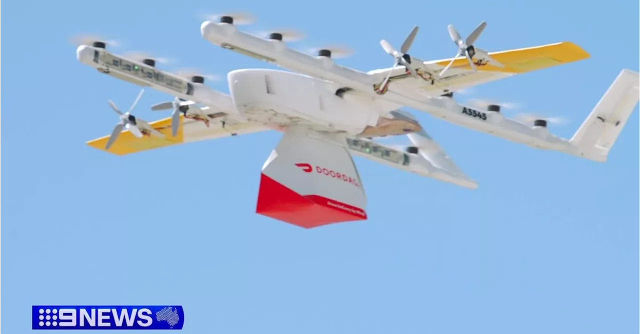 Drone delivery lands in Melbourne's eastern suburbs