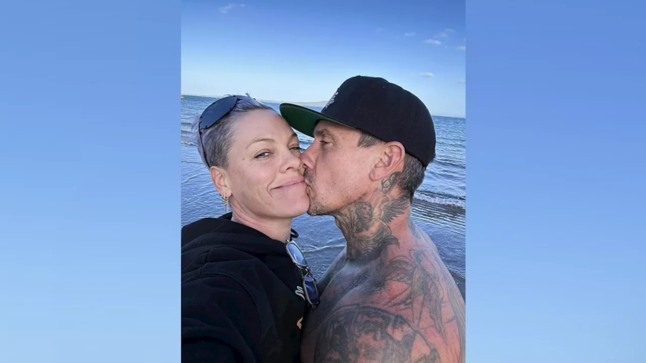 Pink pens loving message to Carey Hart alongside sweet photos: 'You're really amazing'