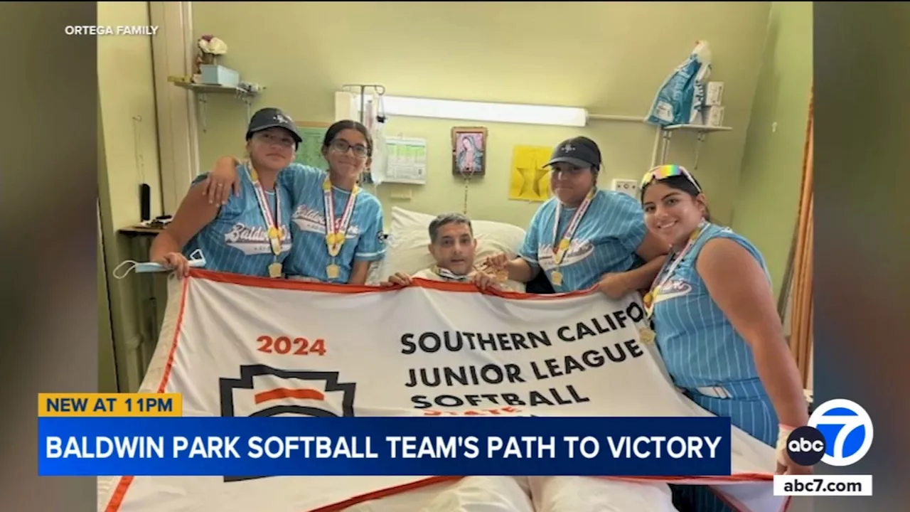 Baldwin Park softball team wins championship after beloved coach suffers series of strokes