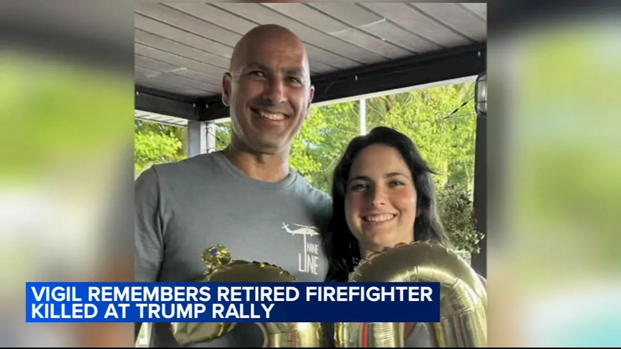 Hundreds attend Corey Comperatore's vigil before visitation for man killed in Trump rally shooting