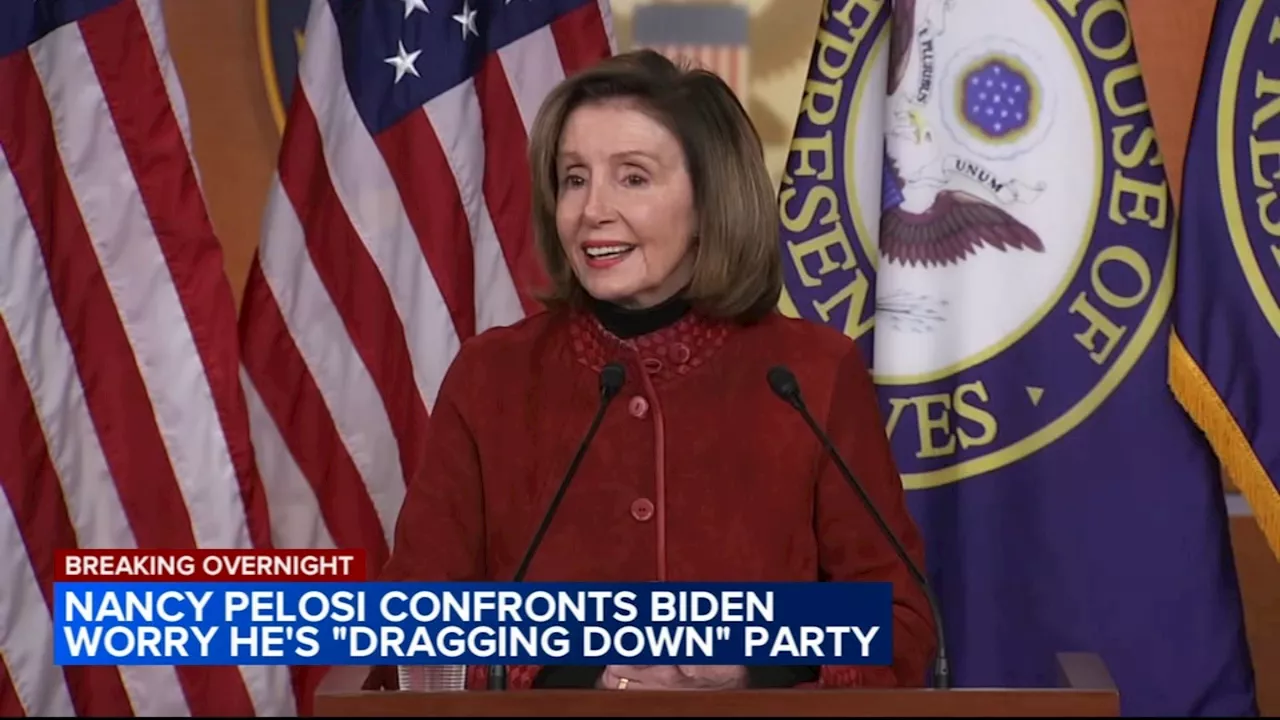 Pelosi privately told Biden he could destroy Democrats' chances of winning if he continues: sources