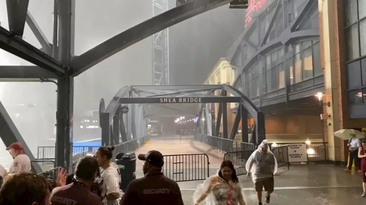 Thunderstorms bring drenching downpours, flooding to New York City and the Tri-State