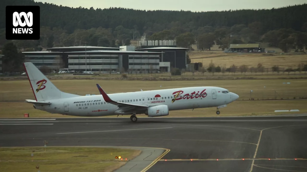 Authorities investigating Batik Air's first ever flight into Canberra Airport for breaching air safety rules