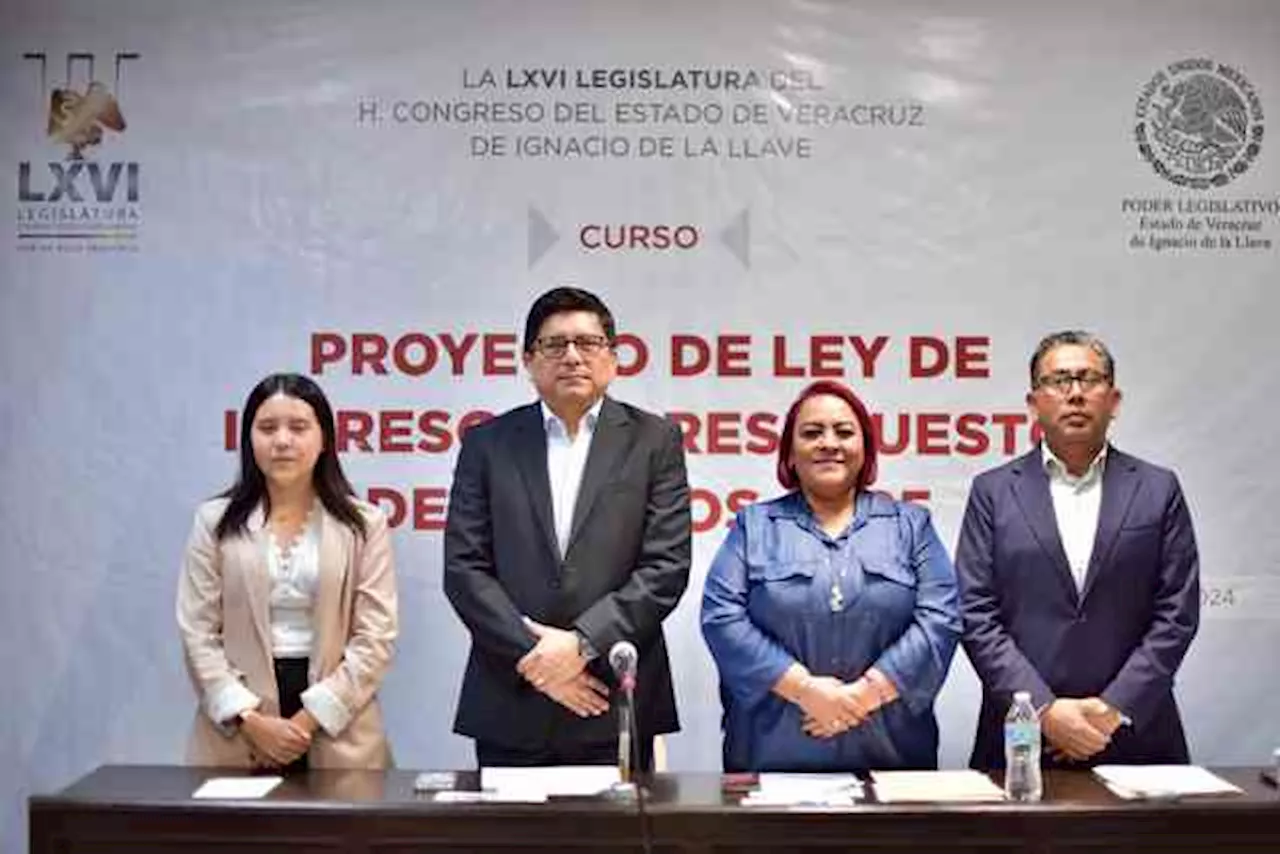 Imparte Congreso curso Proyecto de Ley de Ingresos y Presupuestos de Egresos 2025