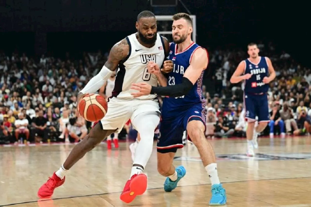 LeBron sebut Tim AS masih harus berbenah meski menang atas Serbia