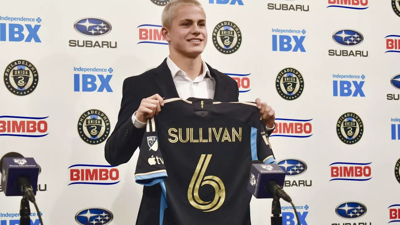 Philadelphia Union midfielder Cavan Sullivan is the youngest ever in MLS. He's just 14 years old