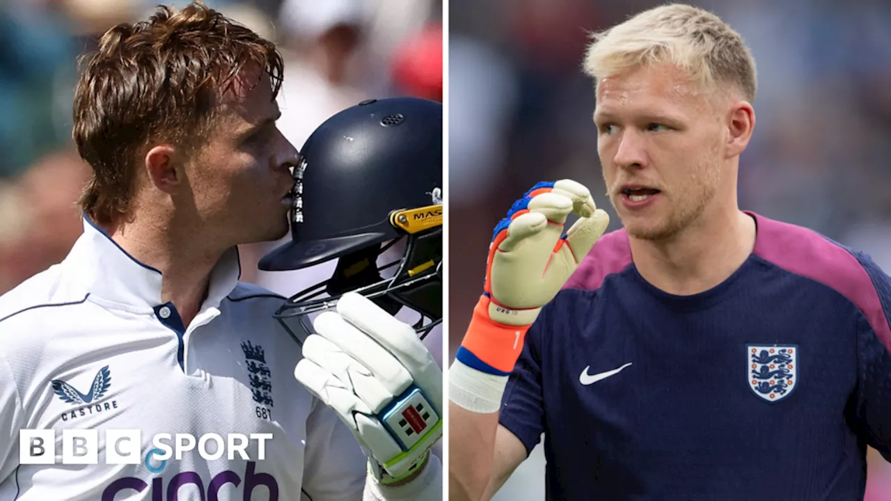 Ollie Pope: England batter calls Arsenal's Aaron Ramsdale 'lucky charm' after century against West Indies