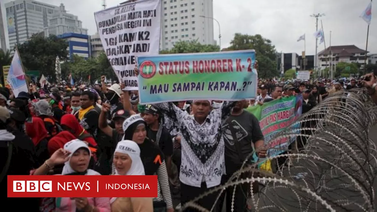 Pendidikan: Kasus 107 guru honorer di Jakarta dipecat karena dianggap 'tak sesuai aturan'