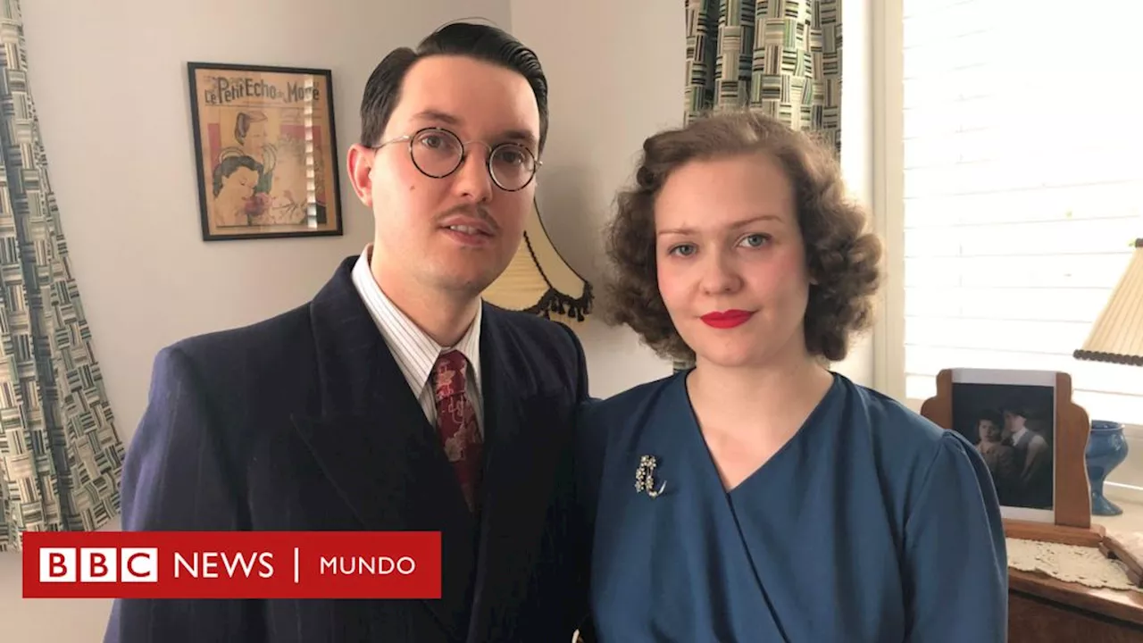 Cultura vintage: la joven pareja que vive como en los años 40