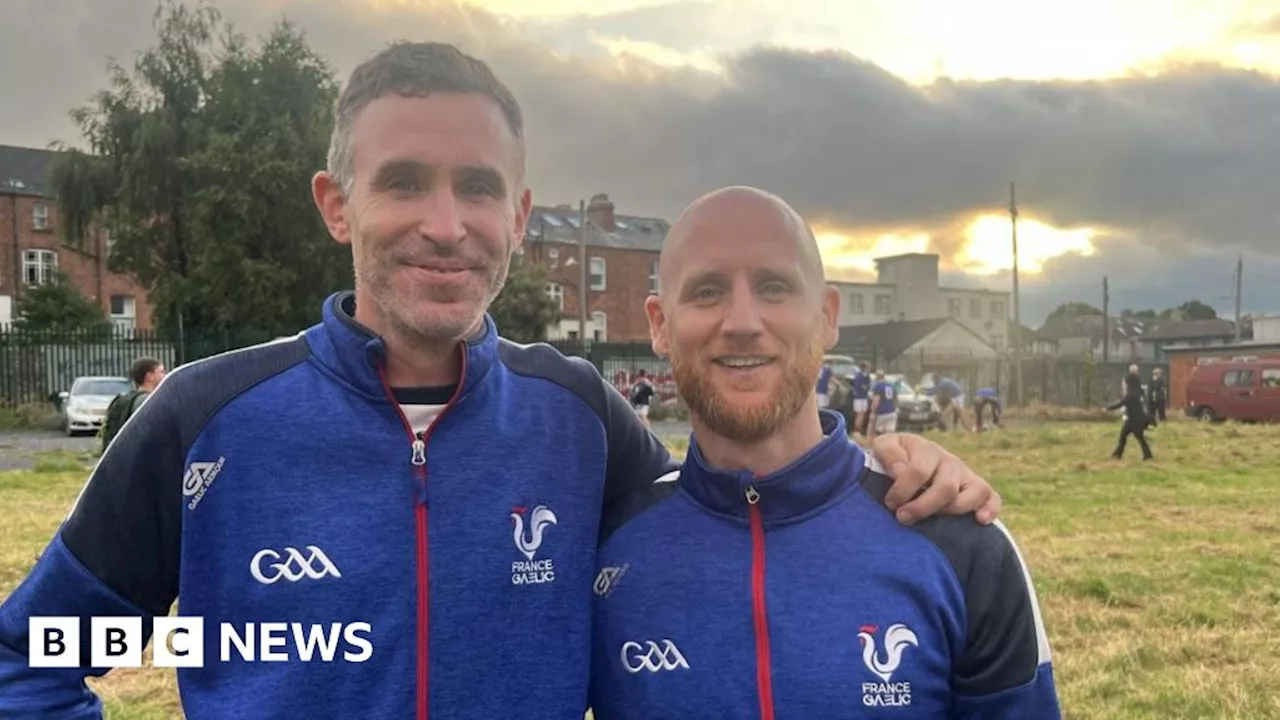 GAA French National Team touchdown in Ireland