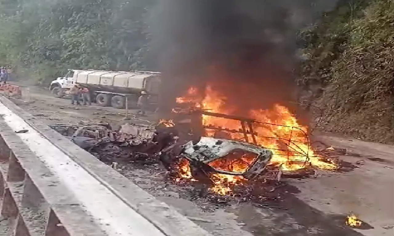 Grave accidente Urabá deja accidente dejó 1 persona muerta y 4 heridas: cerradas dos vías