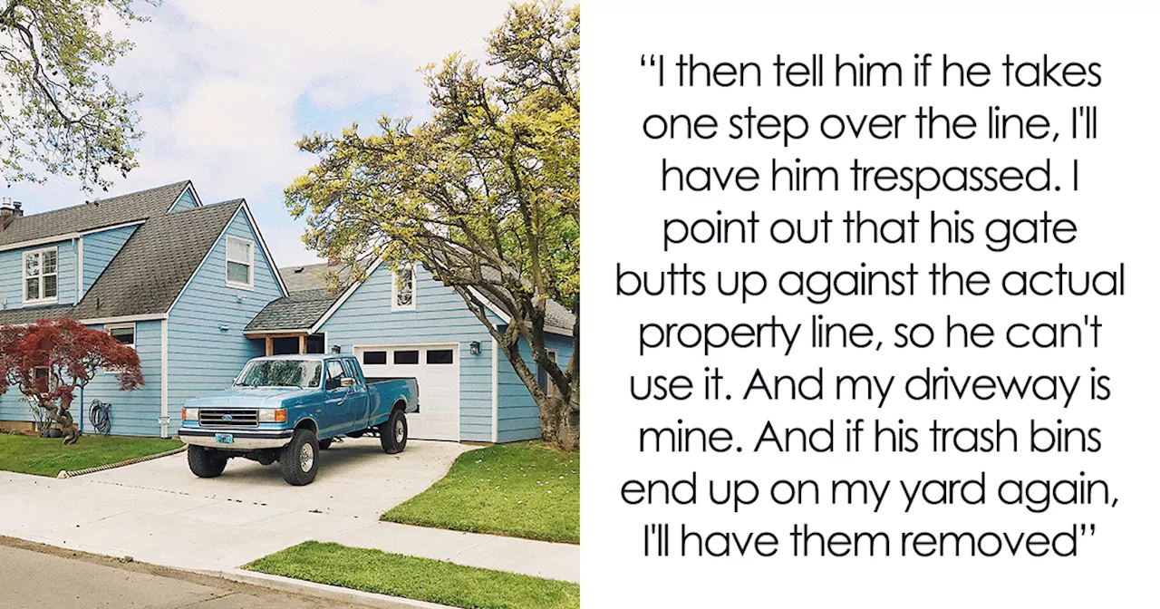 Retired Army Man Keeps Making Things Difficult For Neighbor Until Guy Uses The Law To Get Revenge