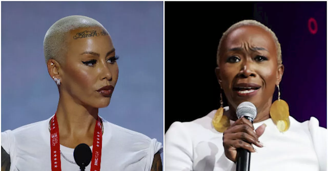 Model Amber Rose Blasts MSNBC’s Joy Reid for ‘Race Baiting’ after GOP Convention Speech