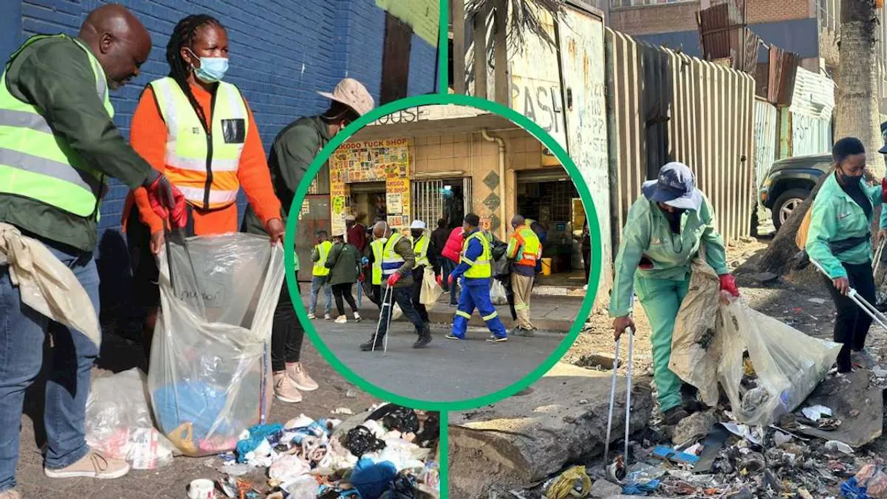 Nelson Mandela Foundation and City of Joburg Join Forces for #MandelaDay2024 Cleanup