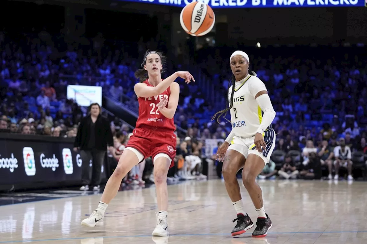 Caitlin Clark breaks WNBA's game assist record with 19 in Fever's loss to Wings