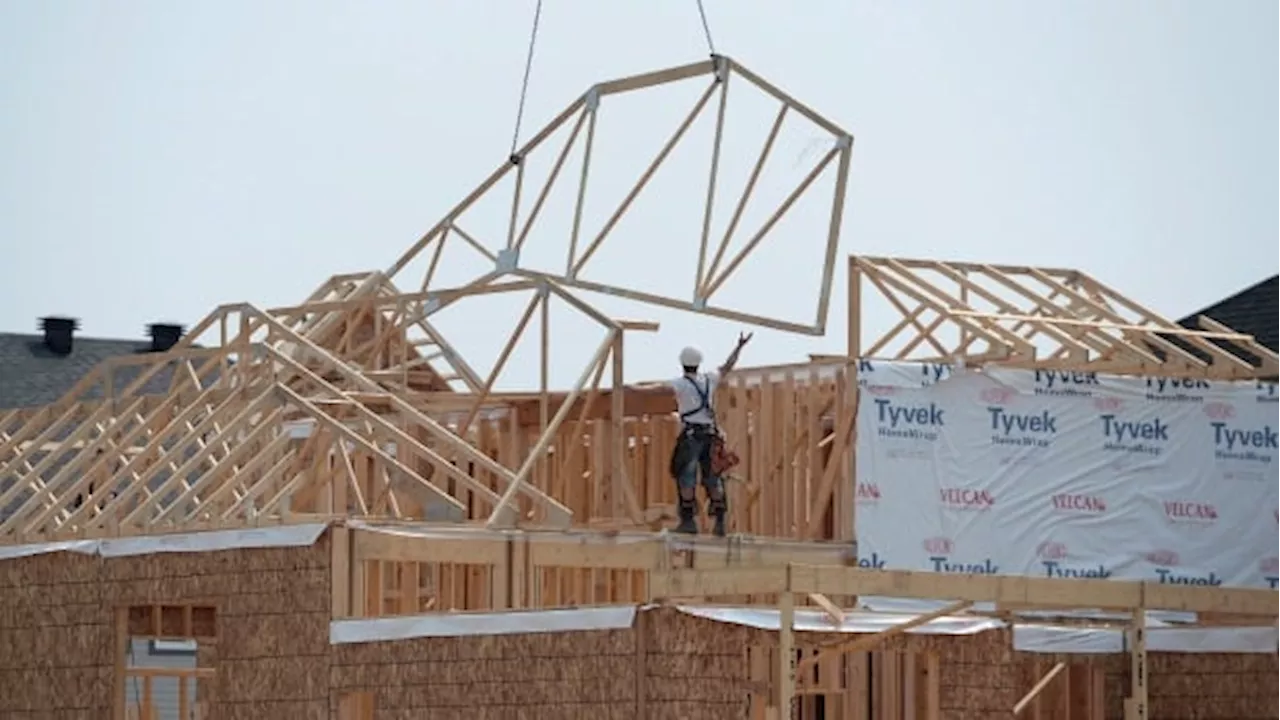 Alberta sets record for housing starts in first half of the year, says CMHC