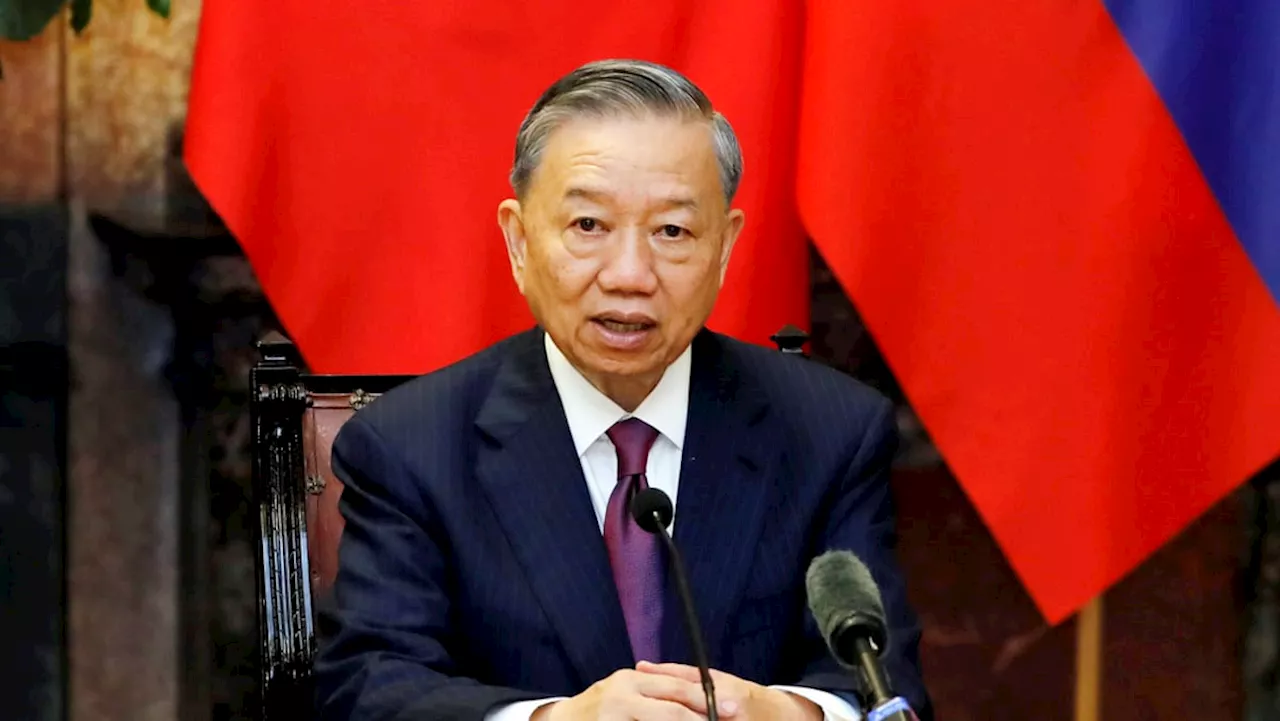 Vietnam President Lam takes on duties of party chief as Trong focuses on health